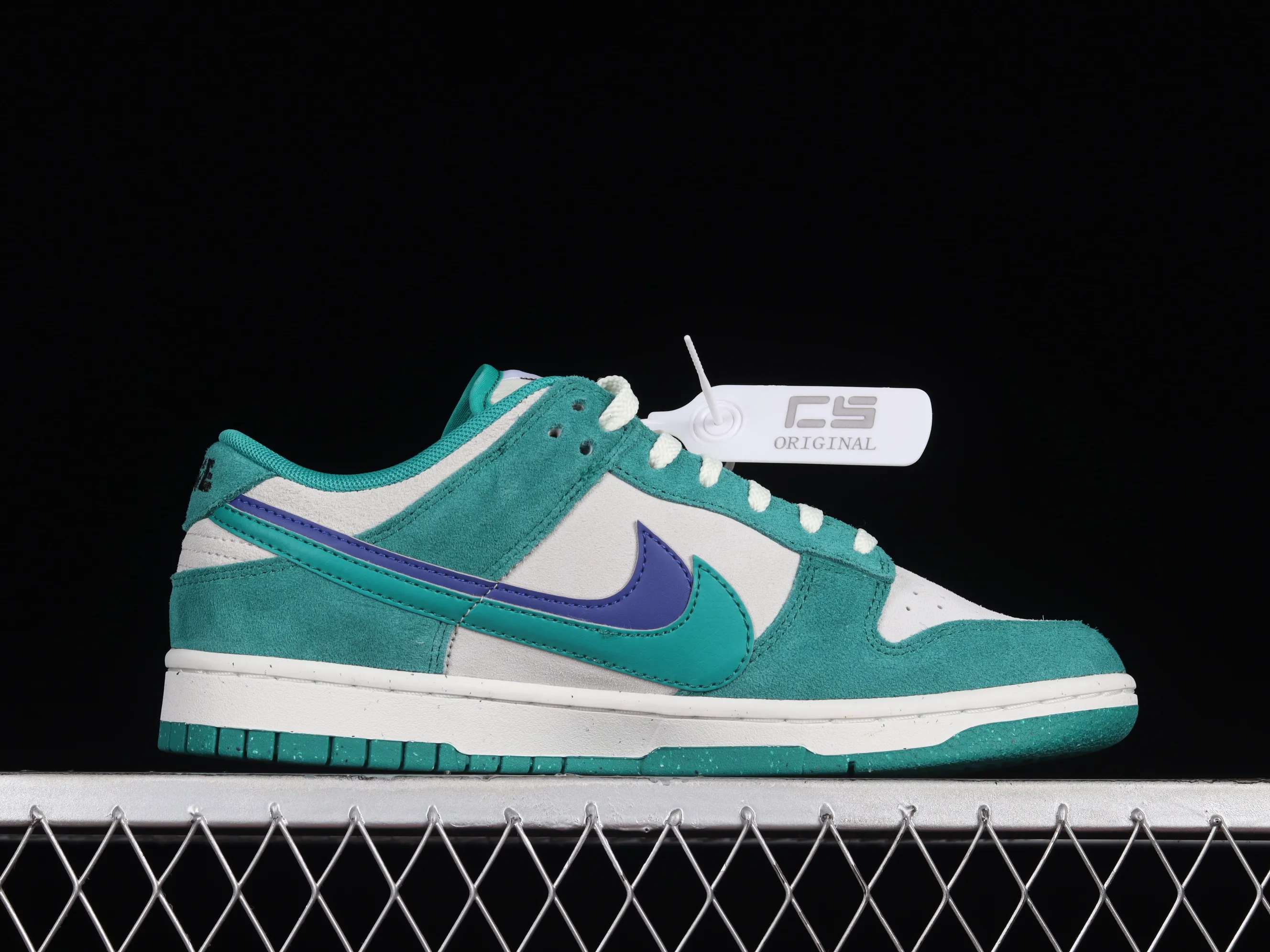 All categories Nk SB Dunk series Nk SB Dunk Low low-top sneakers Nk SB Dunk Low "85" gray green double hook SB low-top sports and leisure sneakers DO9457-101